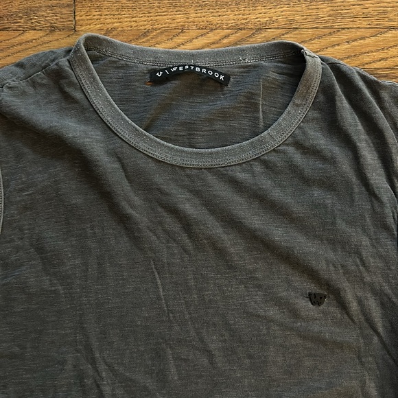 Men’s True Religion Gray Cotton Sleeveless T-Shirt. Russell Westbrook collab - Picture 2 of 5